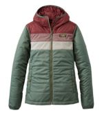 Women's Mountain Classic Puffer Hooded Jacket, Colorblock