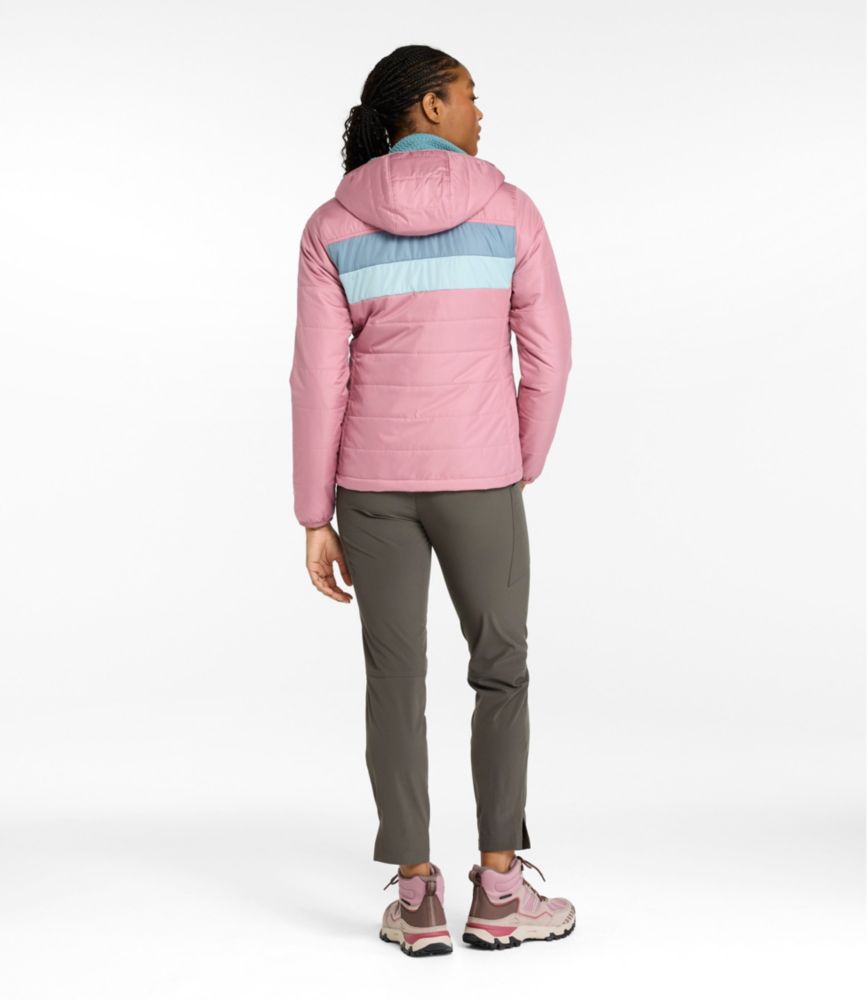 Women's Mountain Classic Puffer Hooded Jacket, Colorblock