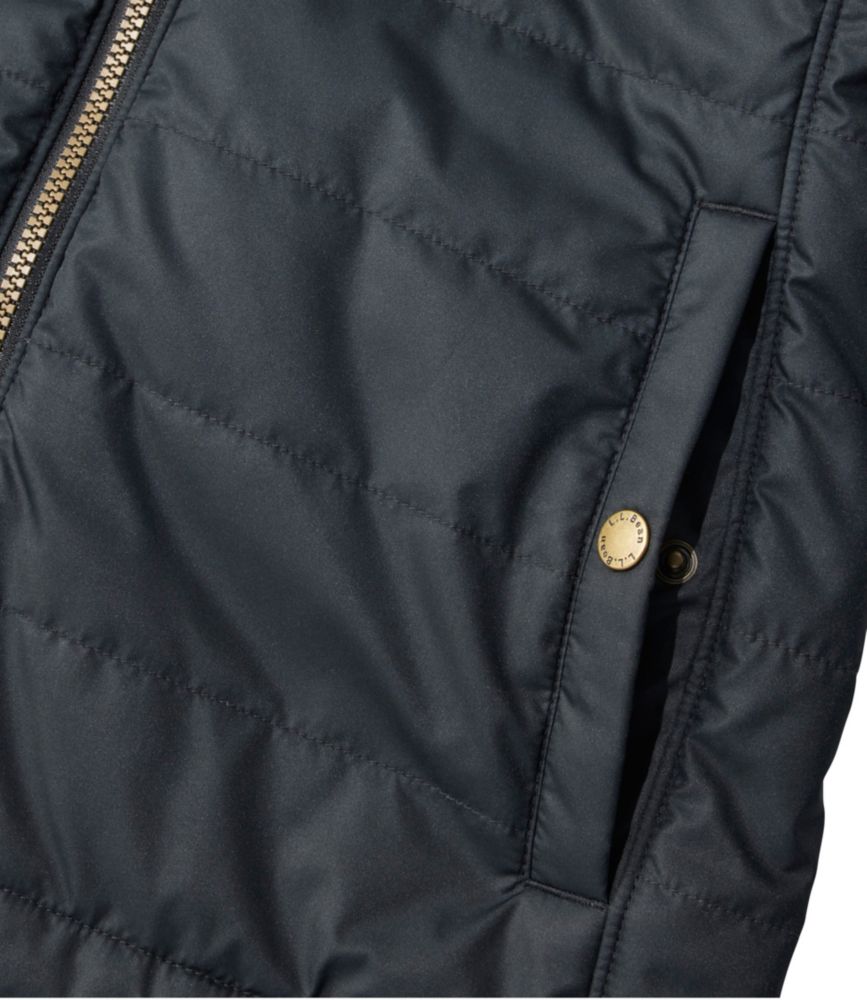 Women's Mountain Classic Puffer Hooded Jacket, Black, small image number 9