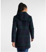Women's Classic Lambswool Duffel Coat, Pattern