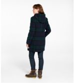 Women's Classic Lambswool Duffel Coat, Pattern