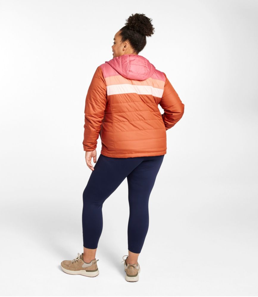 Women's Mountain Classic Puffer Hooded Jacket, Colorblock | Women's at ...