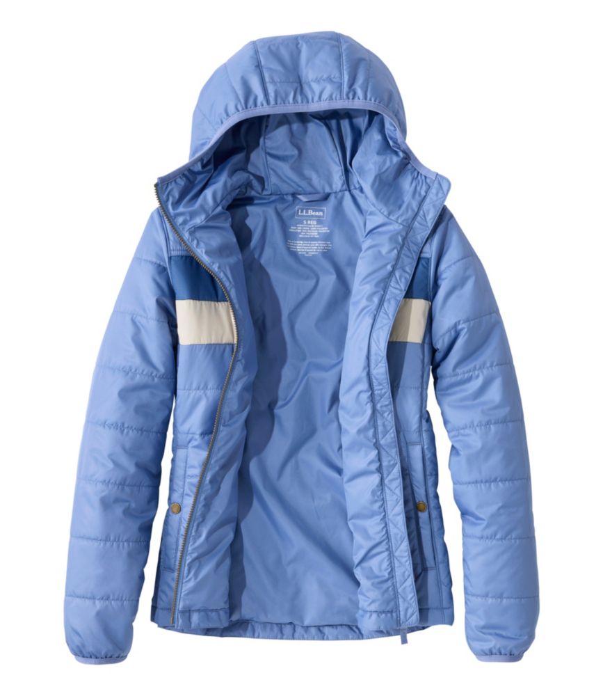 Women's Mountain Classic Puffer Hooded Jacket, Colorblock