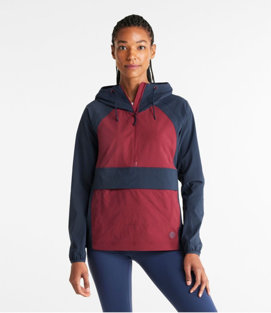 Women's Bean's VentureStretch Anorak, Colorblock, , small image number 2