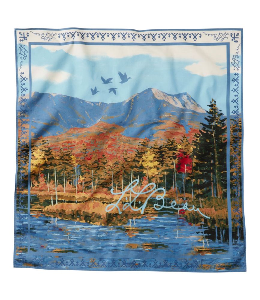 Adults' Signature Heritage Cotton Bandana, Bayside Blue Mountain Scenic, small image number 1