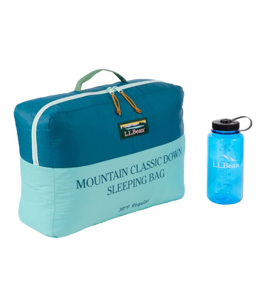 L.L.Bean Mountain Classic Down Camp Sleeping Bag, 30°