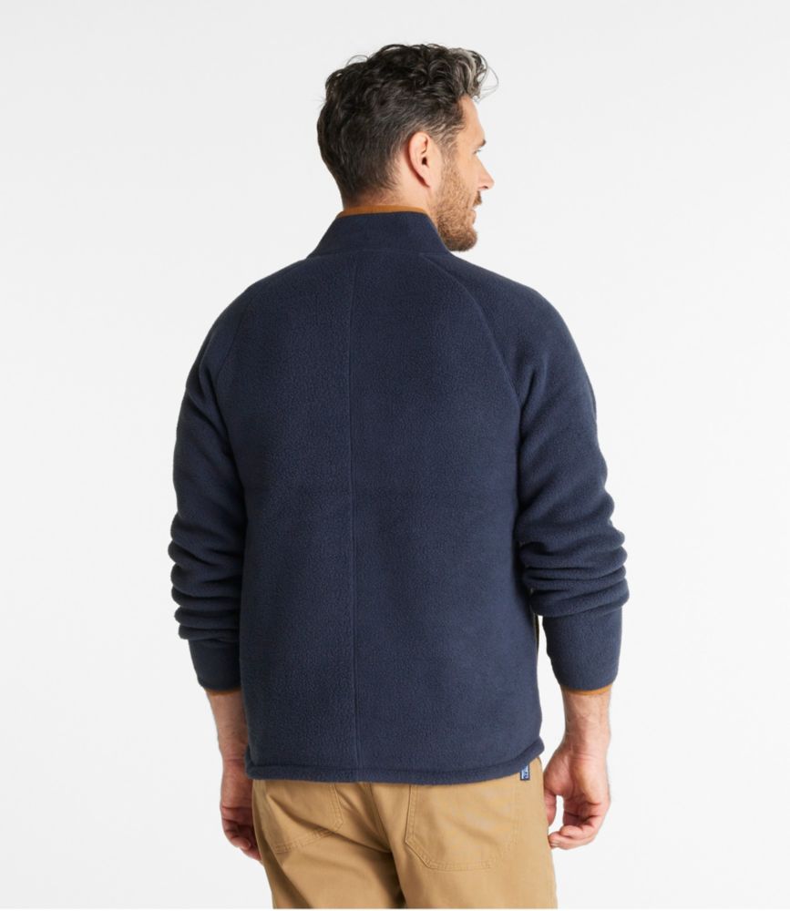 Men's Katahdin Fleece, Full-Zip, Burgundy, small image number 3