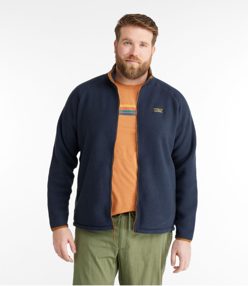 Men's Katahdin Fleece, Full-Zip, Burgundy, small image number 4