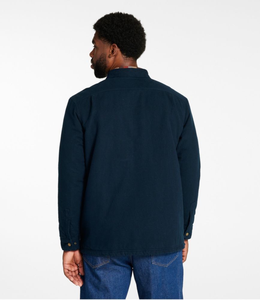 Men's PrimaLoft Lined Chamois Shirt Jac, Traditional Untucked Fit, , small image number 5