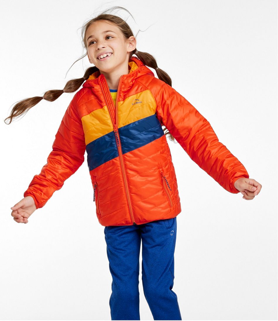 Little Kids' Primaloft Packaway Hooded Jacket, Colorblock