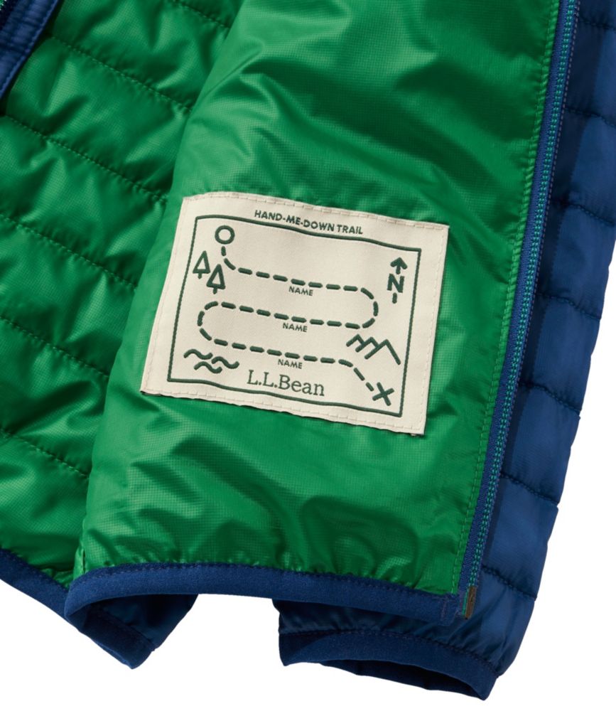 Toddlers' PrimaLoft Hooded Jacket, Colorblock