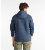 Men's Quilted Sweatshirt, Pullover Hoodie