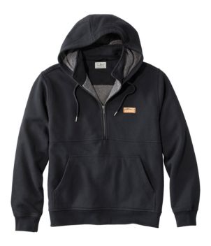 Men's Katahdin Iron Works® Half-Zip Sweatshirt, Hooded, Fleece-Lined