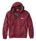 Men's Katahdin Iron Works® Half-Zip Sweatshirt, Hooded, Fleece-Lined
