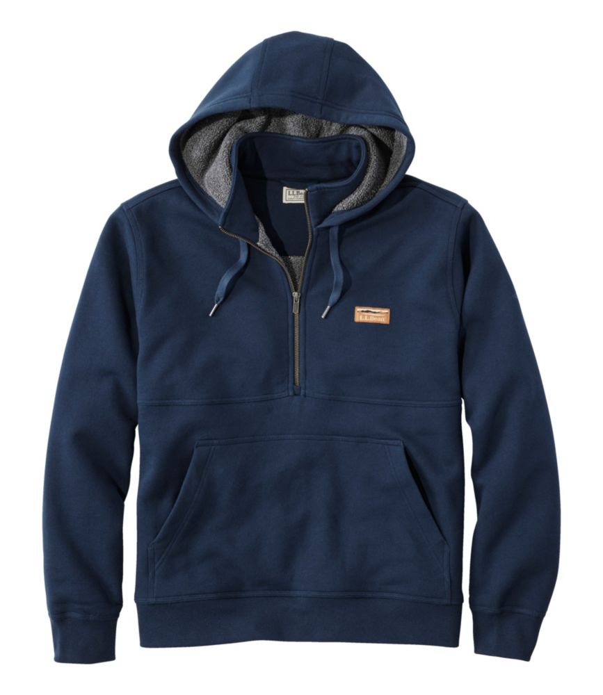 Fleece Lined Hoodies LLBean