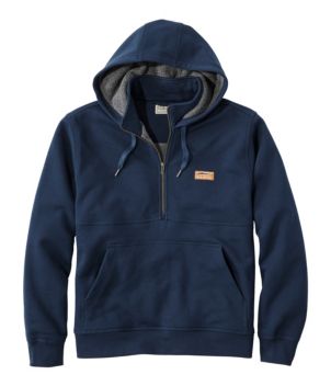 Men's Katahdin Iron Works® Half-Zip Sweatshirt, Hooded, Fleece-Lined