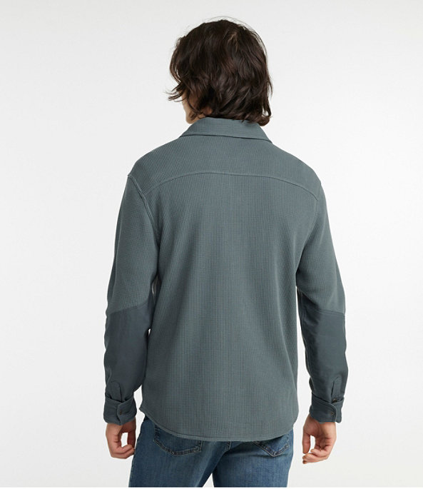 Men's BeanBuilt Waffle Overshirt | L.L.Bean for Business