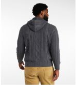 Men's Bean's Heritage Soft Cotton Fisherman Sweater, Henley Hoodie