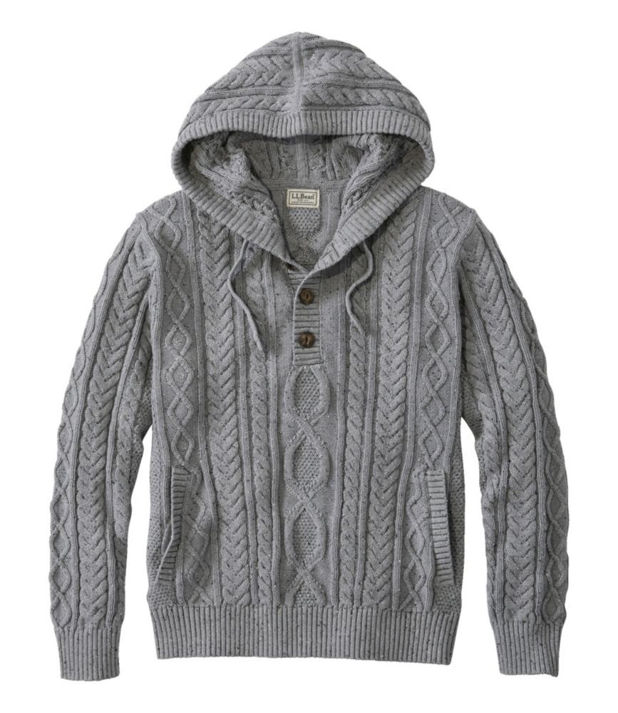 Men's hooded pullover sweater sale