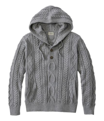 Ll bean clearance fisherman sweater mens