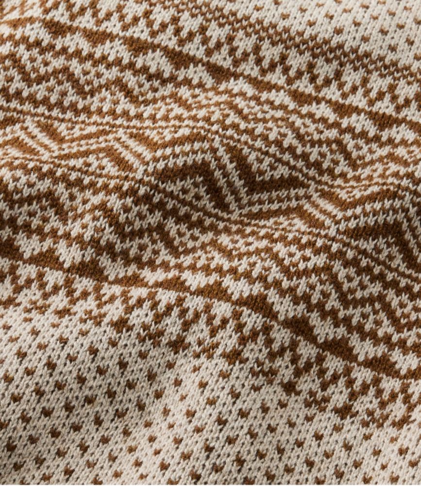 Men's Wicked Soft Cotton/Cashmere Sweater, Crewneck, Pattern, Sailcloth Stripe, small image number 4