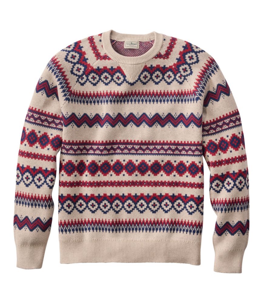 New Khaki Fair Isle