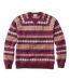 Sale Color Option: Deep Red Fair Isle, $59.99