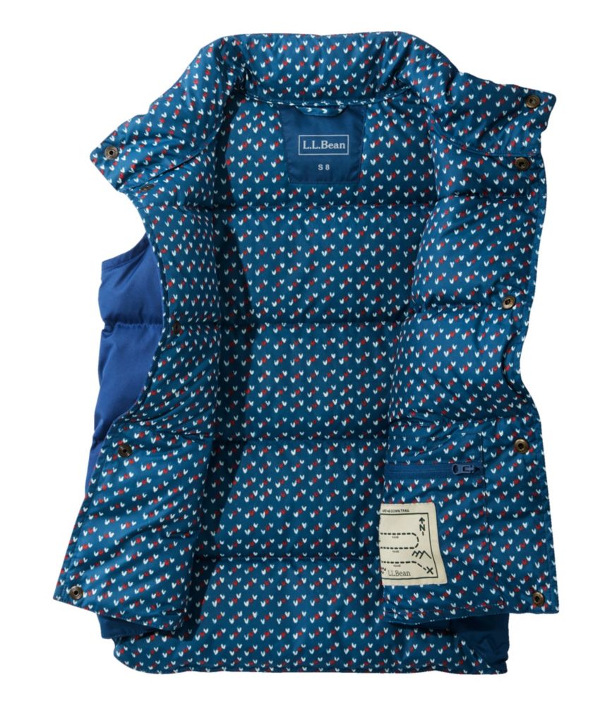 Kids' Bean's Down Field Vest, Collegiate Blue, small image number 5