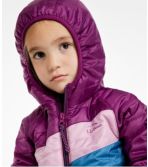 Toddlers' PrimaLoft Hooded Jacket, Colorblock