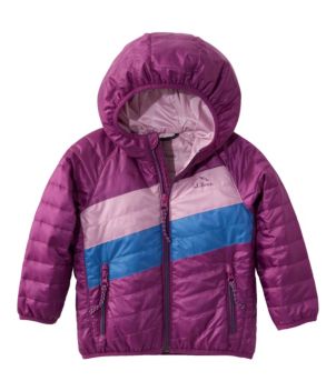 Toddlers' PrimaLoft Hooded Jacket, Colorblock