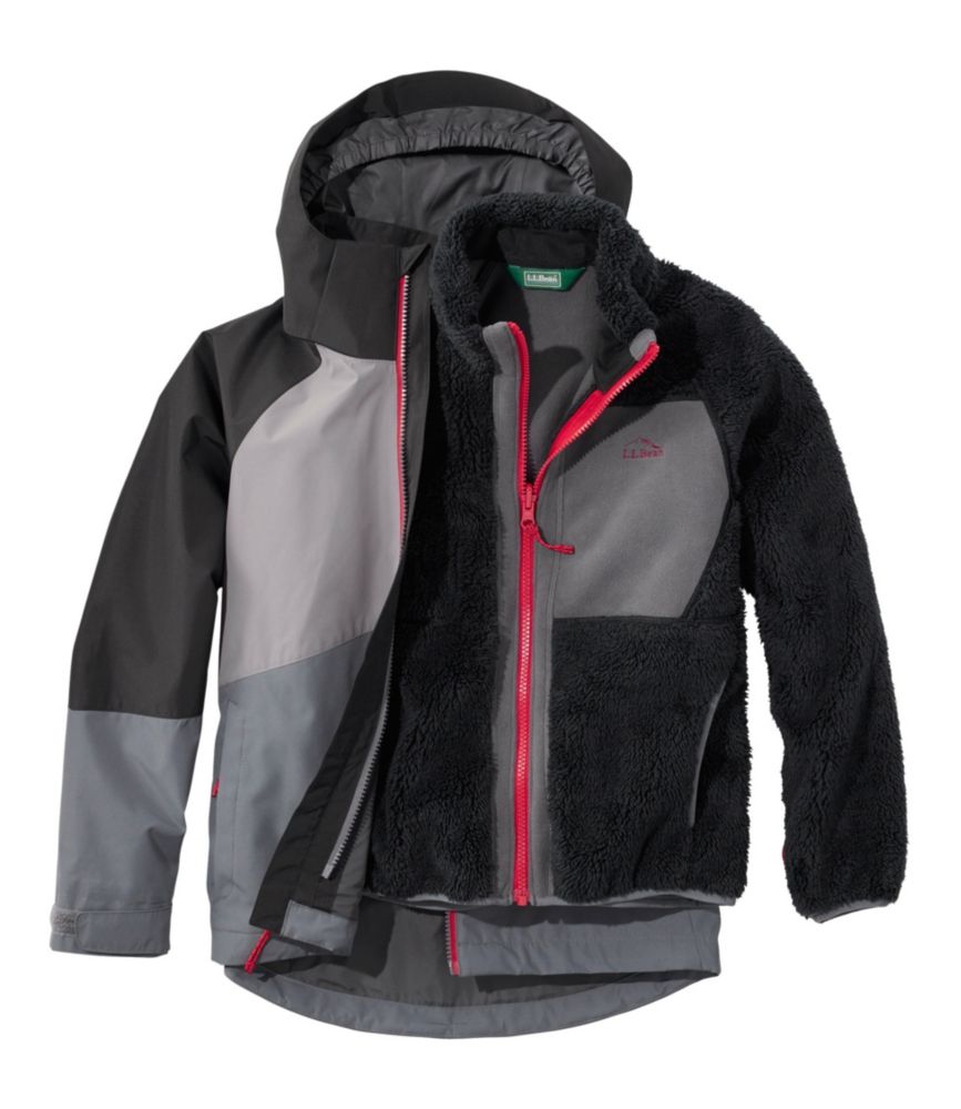 Kids' Fleece-Lined 3-in-1 Jacket
