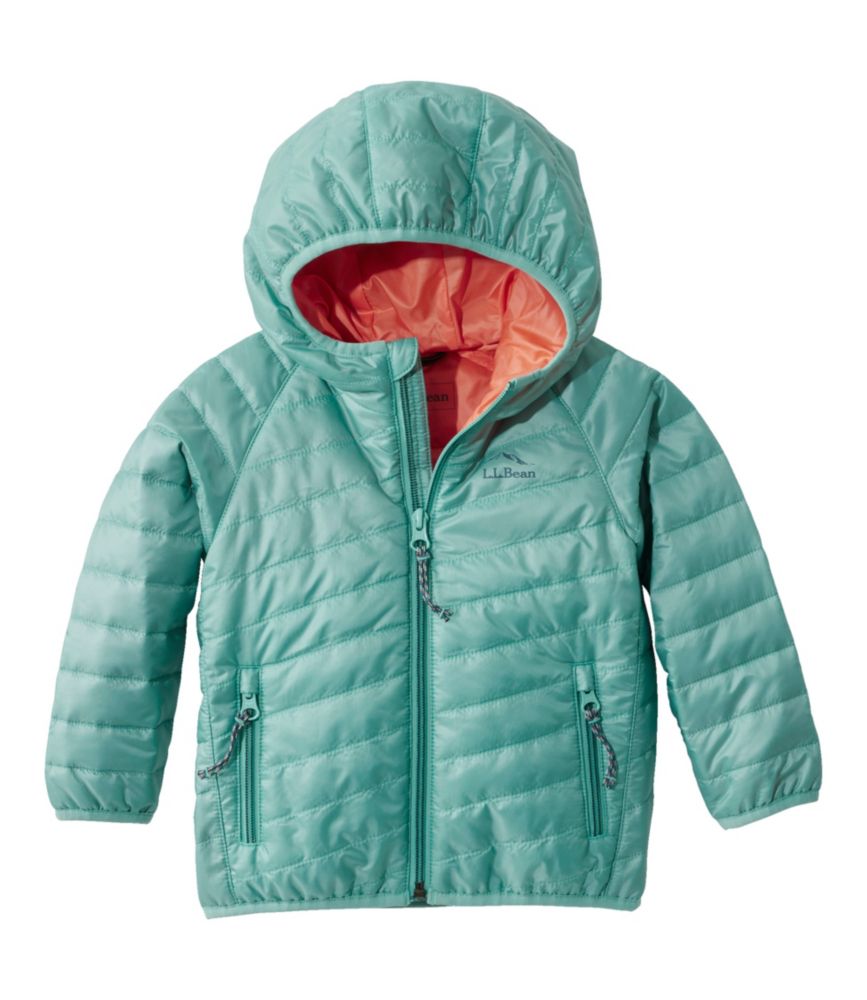 Toddlers' PrimaLoft Hooded Jacket, Soft Juniper, small image number 1