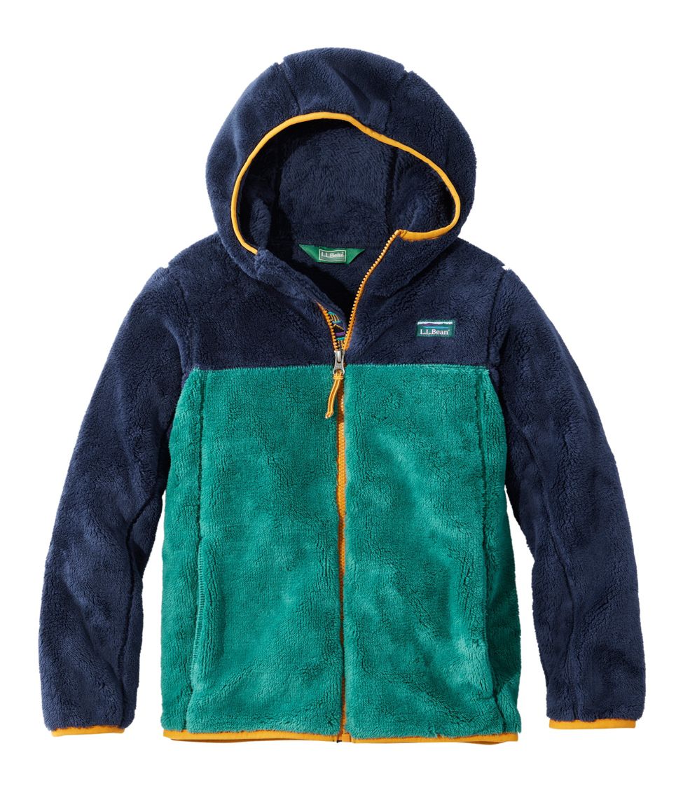 Kids' L.L.Bean Hi-Pile Fleece, Colorblock