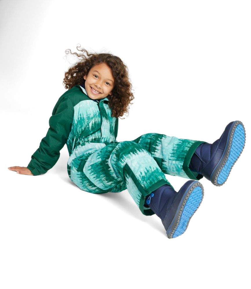 Little Kids' Cold Buster Snowsuit, Print, Warm Teal Tree Camo, small image number 2