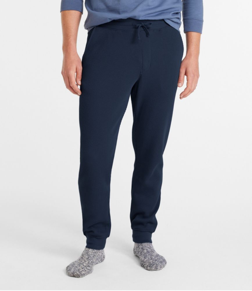 Men's Comfort Waffle Jogger, Gray Heather, small image number 2