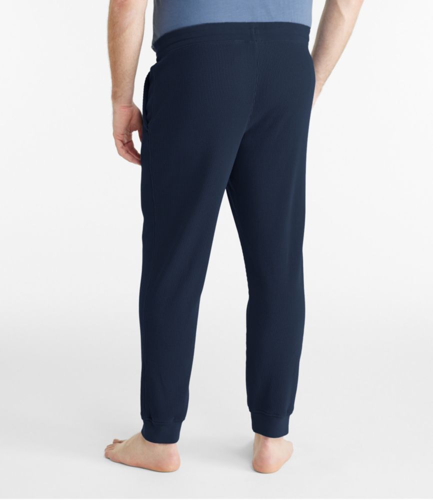 Men's Comfort Waffle Jogger, Navy, small image number 5