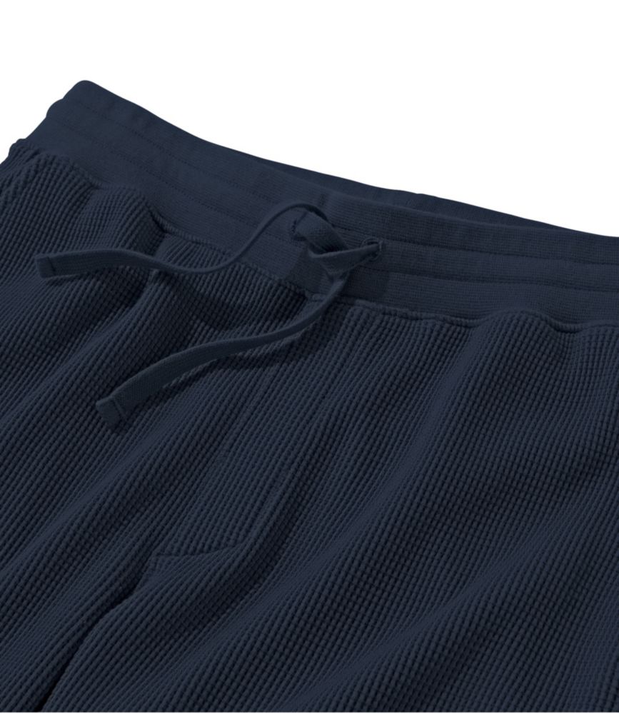 Men's Comfort Waffle Jogger, Navy, small image number 6