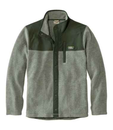 Men's Tumbled Sherpa, Snap-Front
