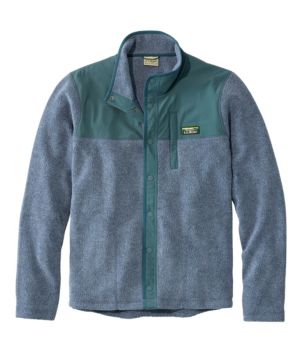 Men's Tumbled Sherpa, Snap-Front