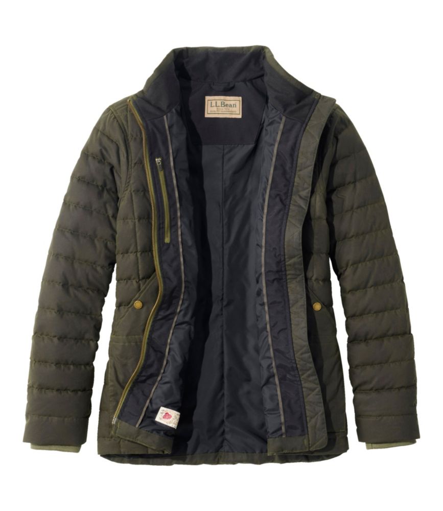 Women's L.L.Bean Upcountry Waxed Cotton Down Sweater