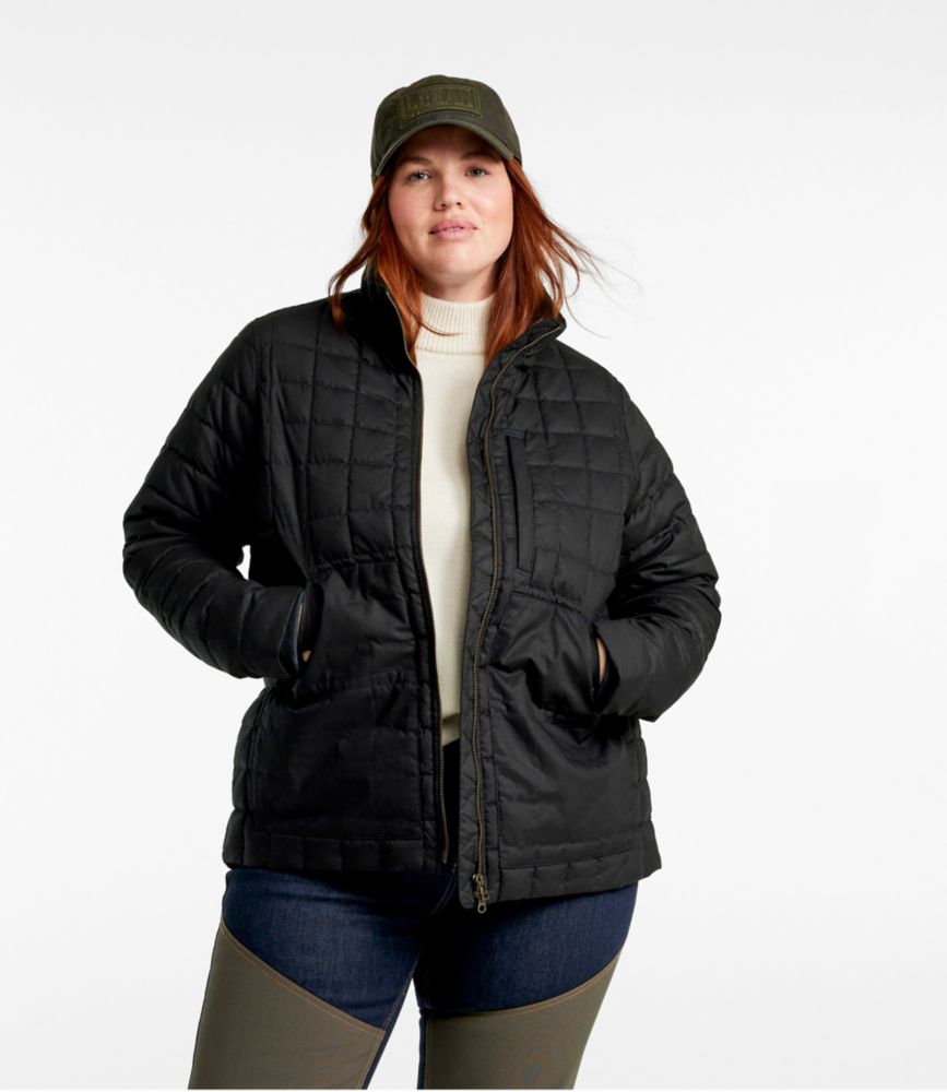 Women's L.L.Bean Upcountry Waxed Cotton Down Sweater