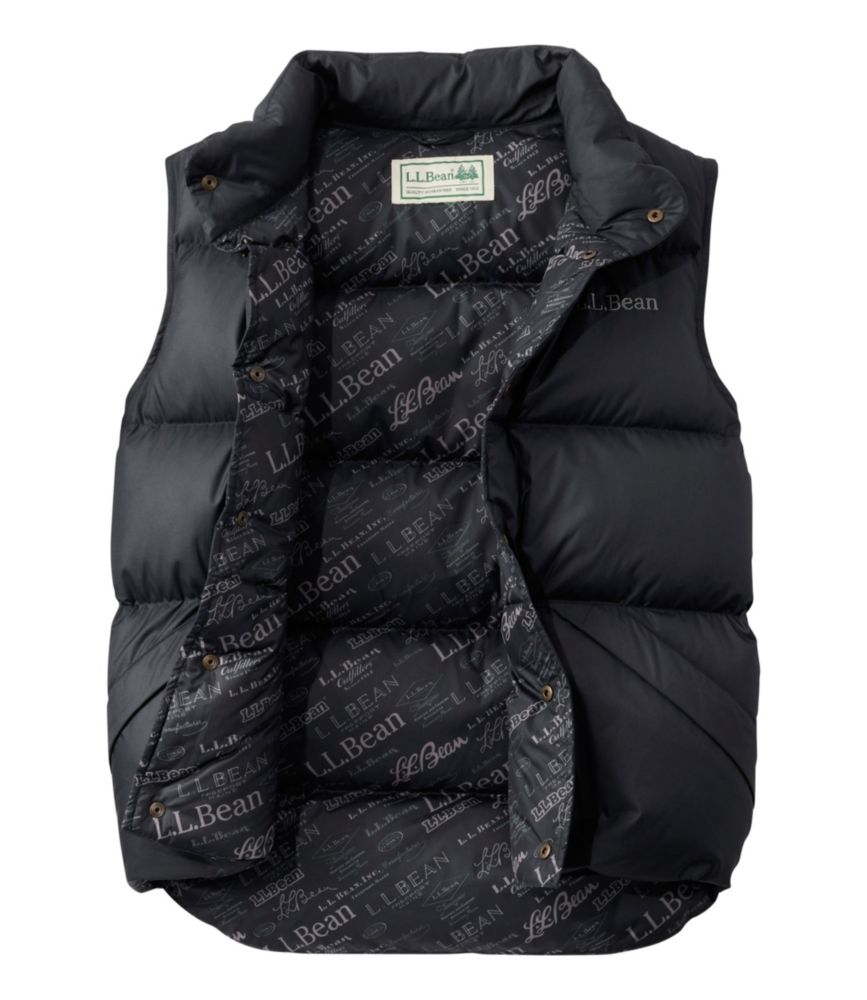 Ll bean mens puffer vest on sale