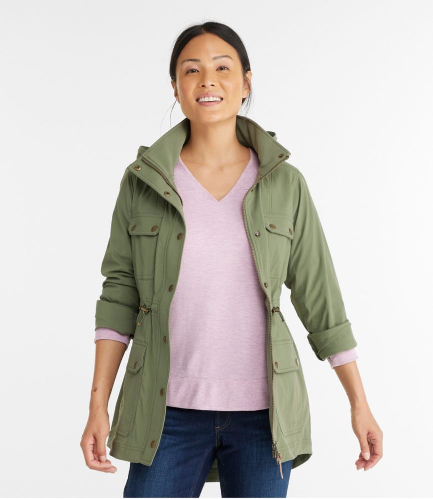 Women's Boundless Softshell Jacket, Deep Olive, small image number 2