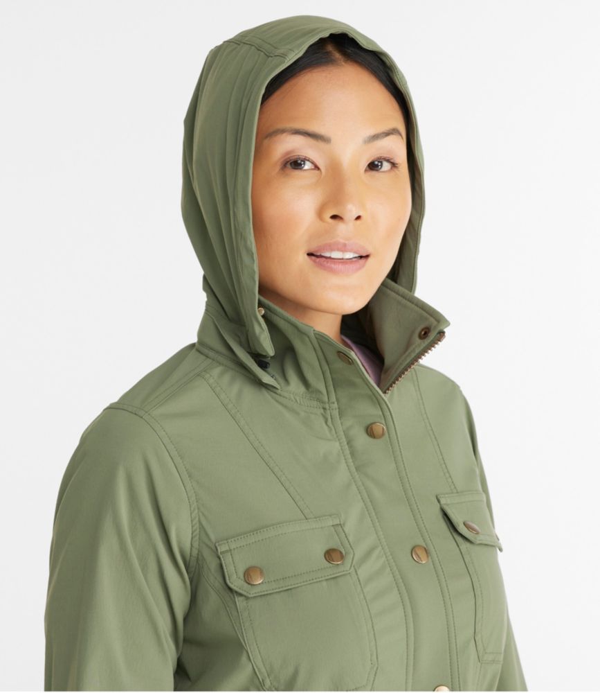 Women's Boundless Softshell Jacket, Deep Olive, small image number 4