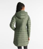 Ll bean womens long down sales coat