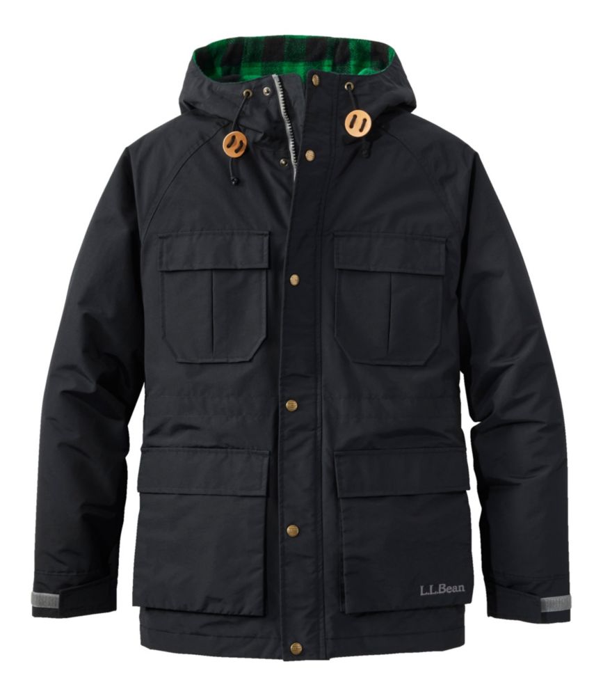 Men's Original Baxter State Winter Parka - Goose Down Winter Coat '82 Midnight Black Small, Cotton/Nylon/Wool L.L.Bean