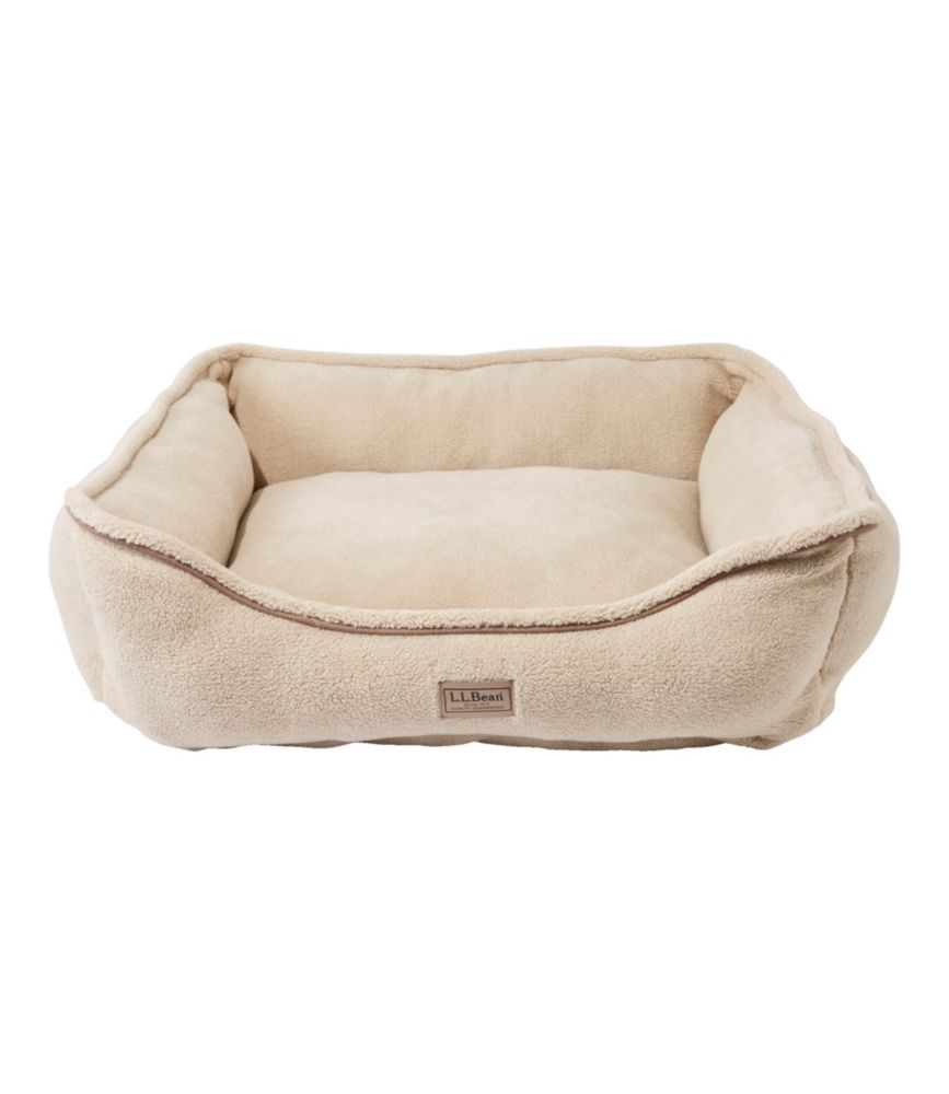 Premium Cuddler Bolster Dog Bed, Sherpa