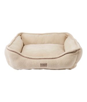 Premium Cuddler Bolster Dog Bed, Sherpa