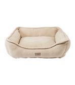 Premium Cuddler Bolster Dog Bed, Sherpa