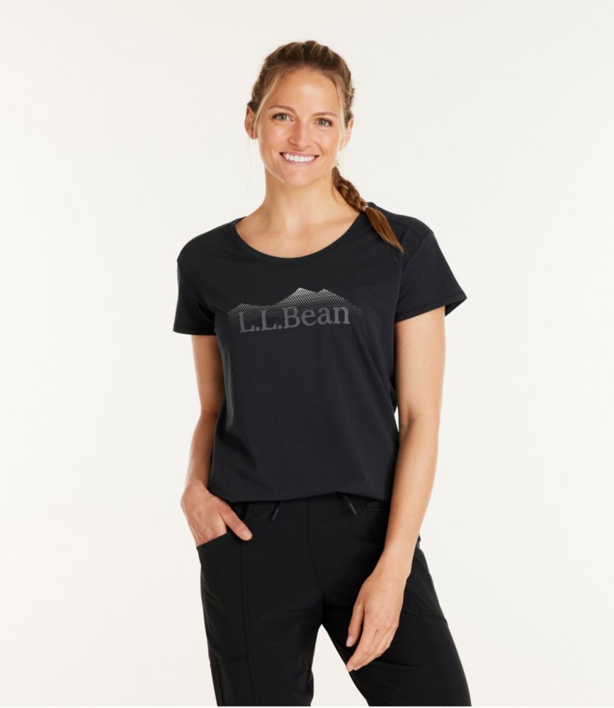 Women's Beyond Soft Crewneck Tee, Short-Sleeve Graphic, , small image number 1